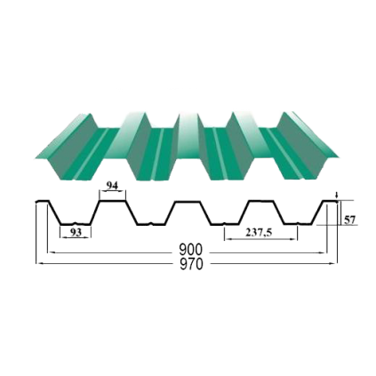 ПРОФНАСТИЛ Н-57